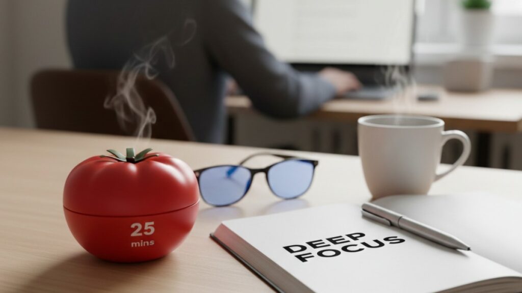 How to use Pomodoro Technique for deep focus