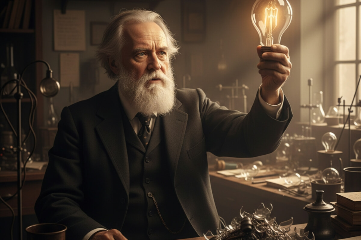 Thomas Edison's 10,000 experiments - learning from mistakes and growth mindset example