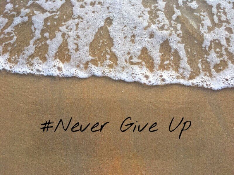 motivational image with deep life quotes about patience and success